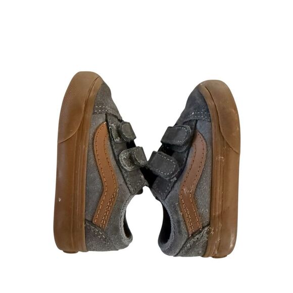 Vans Kids Sneakers in Gray and Brown - Picture 5 of 6